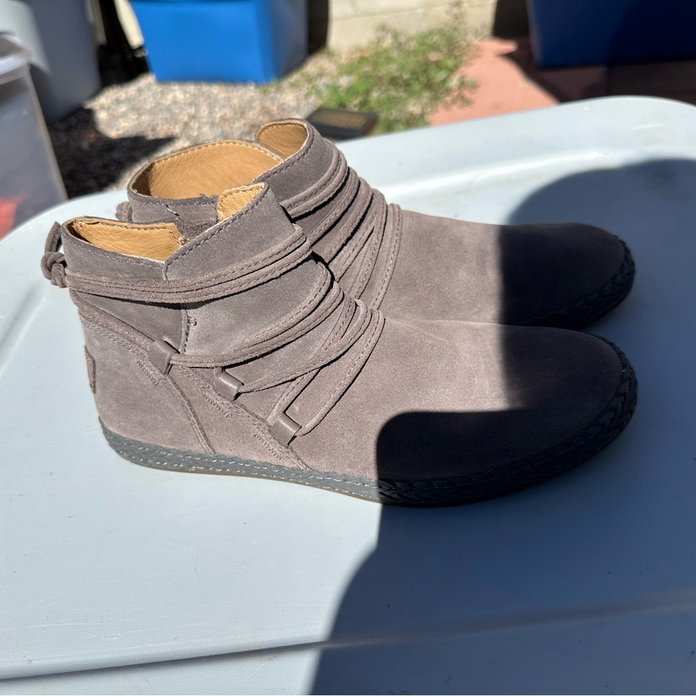 UGG Charcoal Ankle Booties